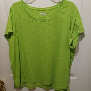 Xersion Lime green Top